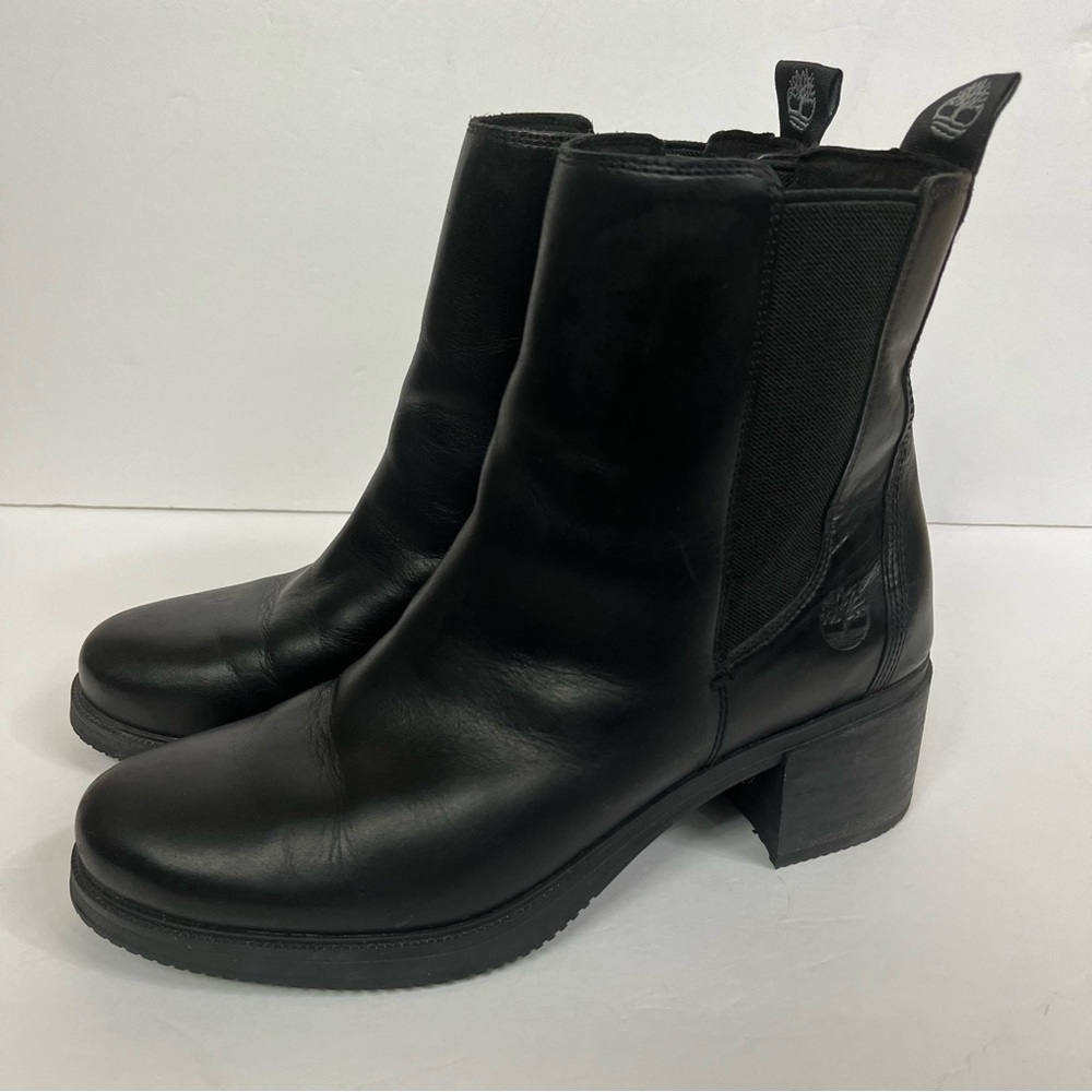 Timberland Sienna High Chelsea Boots in Black - Picture 2 of 6